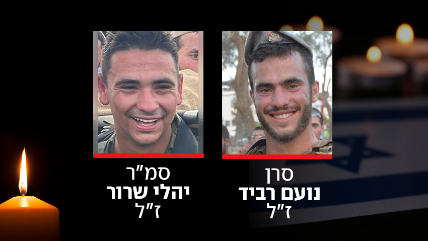 סרן נועם רביד ז"ל, סמ"ר יהלי שרור ז"ל