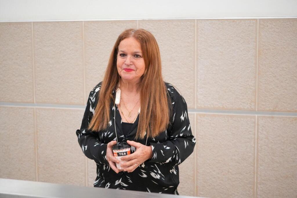 Sylvie Gancia (Photo: Shalev Shalom) סילבי גנסיה במשפט נגד שרה נתניהו בבית הדין האזורי לעבודה בירושלים