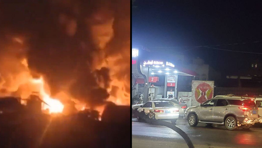 תקיפה  ישראלית בתימן, תורים לתחנות דלק בתימן, בצל התקיפות של ארה"ב וישראל