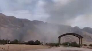 שריפה ב קאזרון איראן במה שנטען כי הוא מחסן נשק של משמרות המהפכה