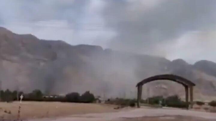 שריפה ב קאזרון איראן במה שנטען כי הוא מחסן נשק של משמרות המהפכה