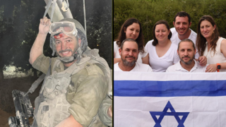 יואל גולדיטש ז"ל (משמאל) ואחיו הלוחמים