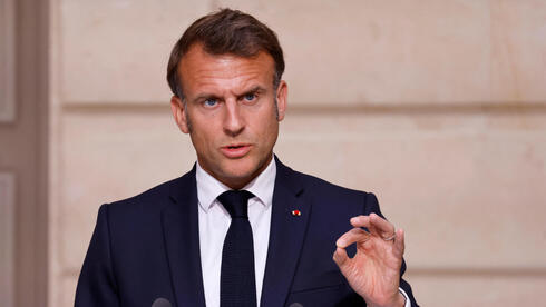 מסיבת עיתונאים בין נשיא צרפת לקנצלר של גרמניה