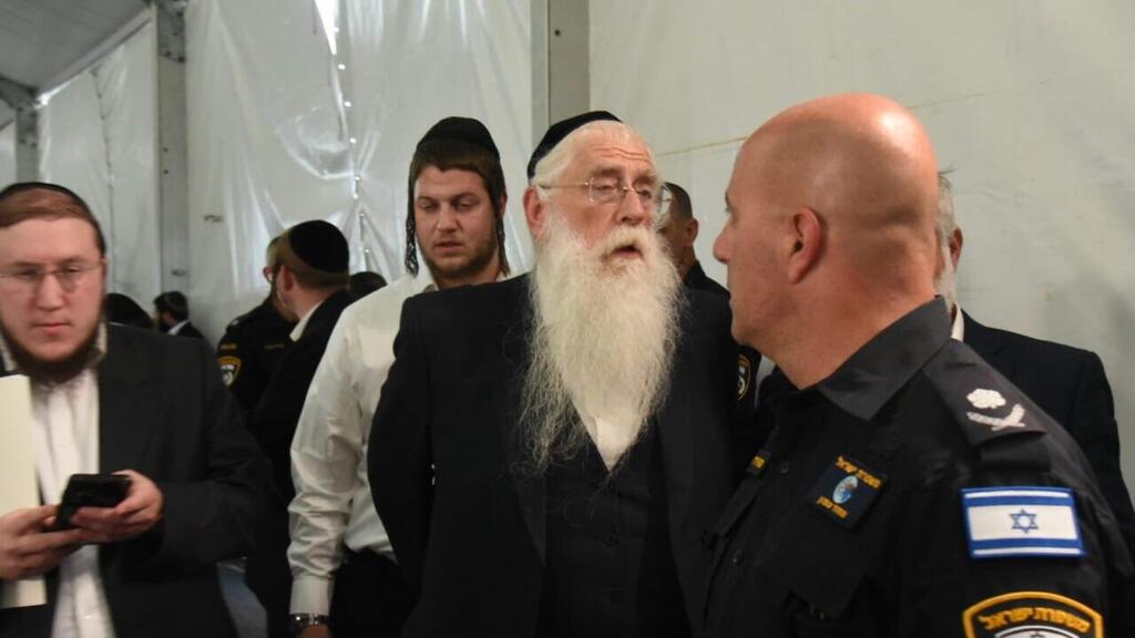 מפגש עיתונאים לקראת הילולת רשב”י בהר מירון עם שר ירושלים ומסורת ישראל, מאיר פרוש ומפקד מחוז הצפון, ניצב מאיר אליהו