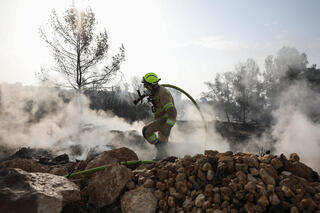 כיבוי שריפות בירושלים