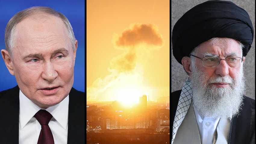 ولادیمیر پوتین و علی خامنهای