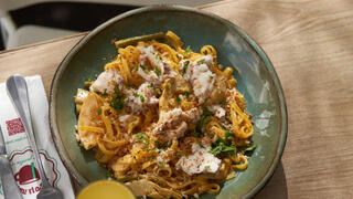 פסטה של קפה גן סיפור