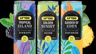 משקאות ספרינג אלכוהוליים בטעמים