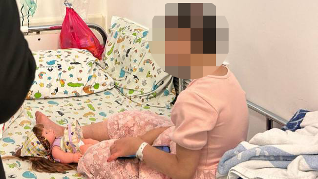 בת 6 מסוריה במרכז הרפואי זיו בצפת