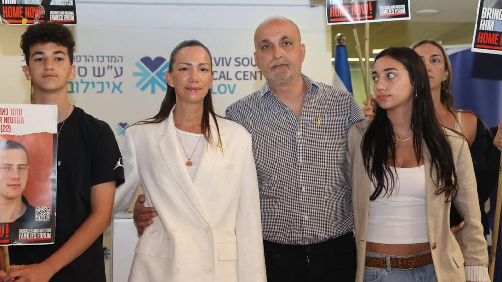 הצהרה של משפחת שורד השבי עידן אלכסנדר באיכילוב