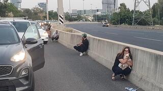 צומת רעננה בזמן אזעקה 
