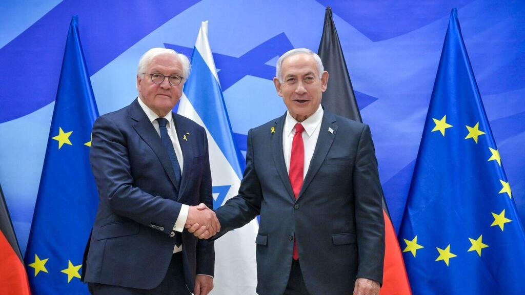 ראש הממשלה בנימין נתניהו נפגש עם נשיא גרמניה, פרנק-ואלטר שטיינמאייר.