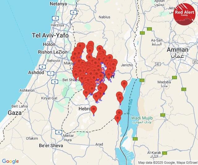 Sirens warn of Houthi missile attack on Israel 