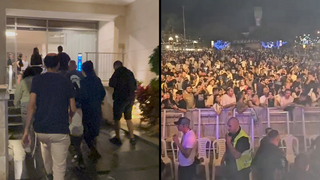 תושבים מתפנים מאיזור מדורות ל"ג בעומר בעקבות שיגור מתימן