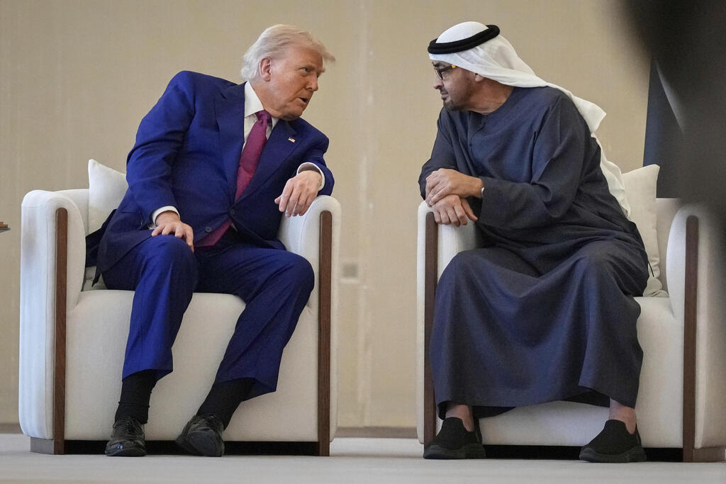 נשיא ארצות הברית דונלד טראמפ באבו דאבי