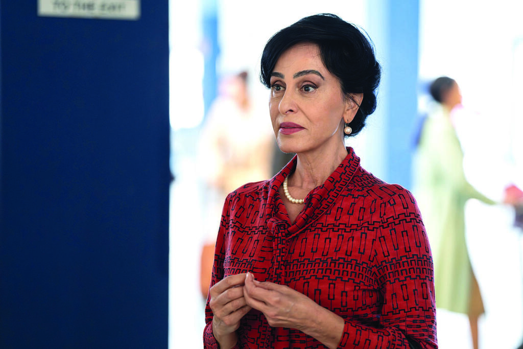 Charhi's aunt Rinat featuring in the film Reading Lolita in Tehran (Photo: Eitan Riklis) ריטה בסרט ""לקרוא את לוליטה בטהרן"