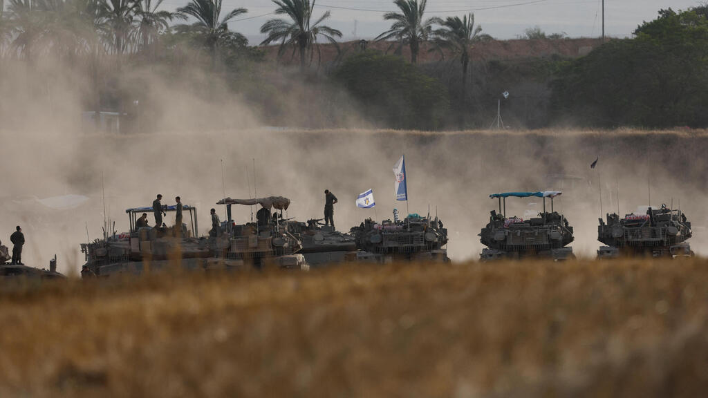 כוחות צה"ל גבול רצועת עזה