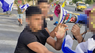 אלימות נגד מפגינים ברחובות 