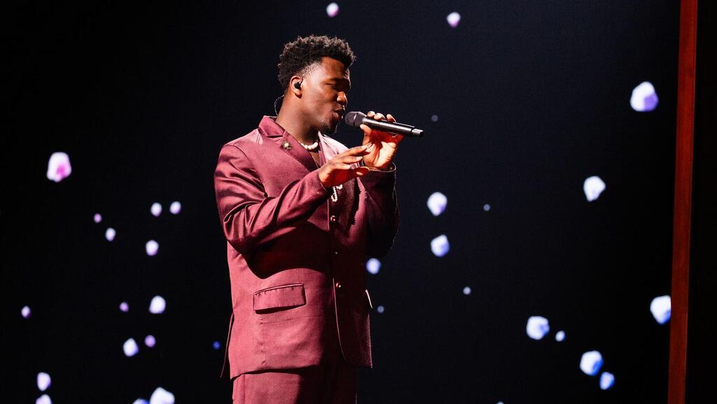 Netherlands’ representative performs in the Eurovision 2025 final ( Photo: Corinne Cumming/EBU) נציג הולנד ביצוע גמר אירוויזיון 2025