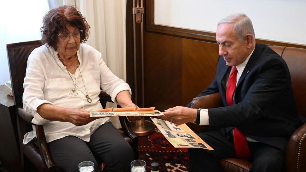 ראש הממשלה בנימין נתניהו במפגש עם ראש המוסד דדי ברנע עם נדיה כהן