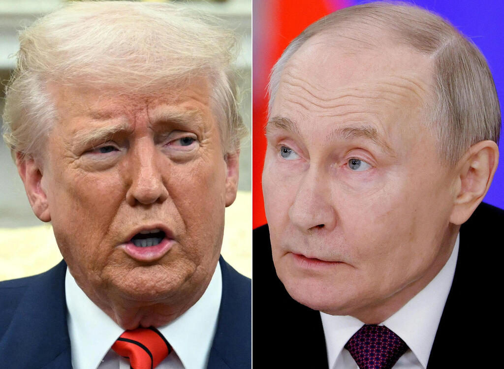 נשיא ארה"ב טראמפ ונשיא רוסיה פוטין