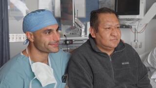 אוסקר לריינזר עבר ניתוח השתלת שלפוחית השתן באוניברסיטת קליפורניה