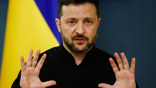 נשיא אוקראינה וולודימיר זלנסקי