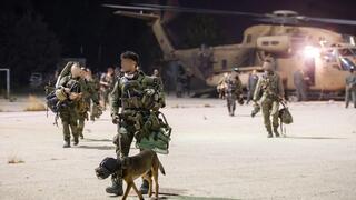 לוחמי שלדג בחזרה בבסיס תל נוף