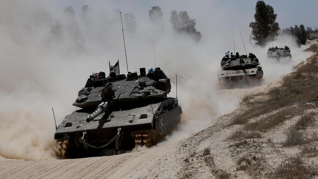 כוחות צה"ל בכניסה לעזה