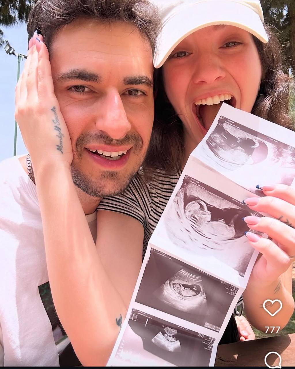 בשעה טובה חמודים! תמיר בר ואשתו מאיה אופיר מבשרים קבל עם ואינסטגרם על ההיריון (צילום מסך: אינסטגרם ) תמיר בר הריון