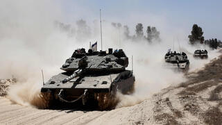 כוחות צה"ל בכניסה לעזה