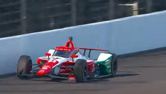 Robert Shwartzman won the qualifier at the premier IndyCar rac
