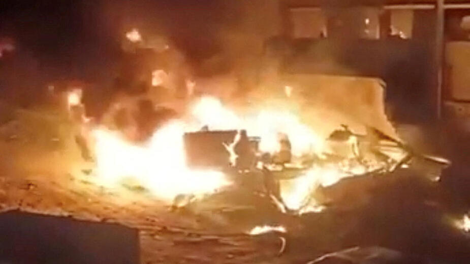 תקיפות נרחבות בבית לאהיא, צפון רצועת עזה
