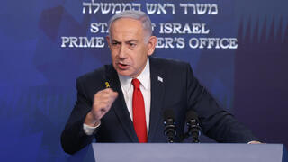 ראש הממשלה נתניהו במסיבת עיתונאים