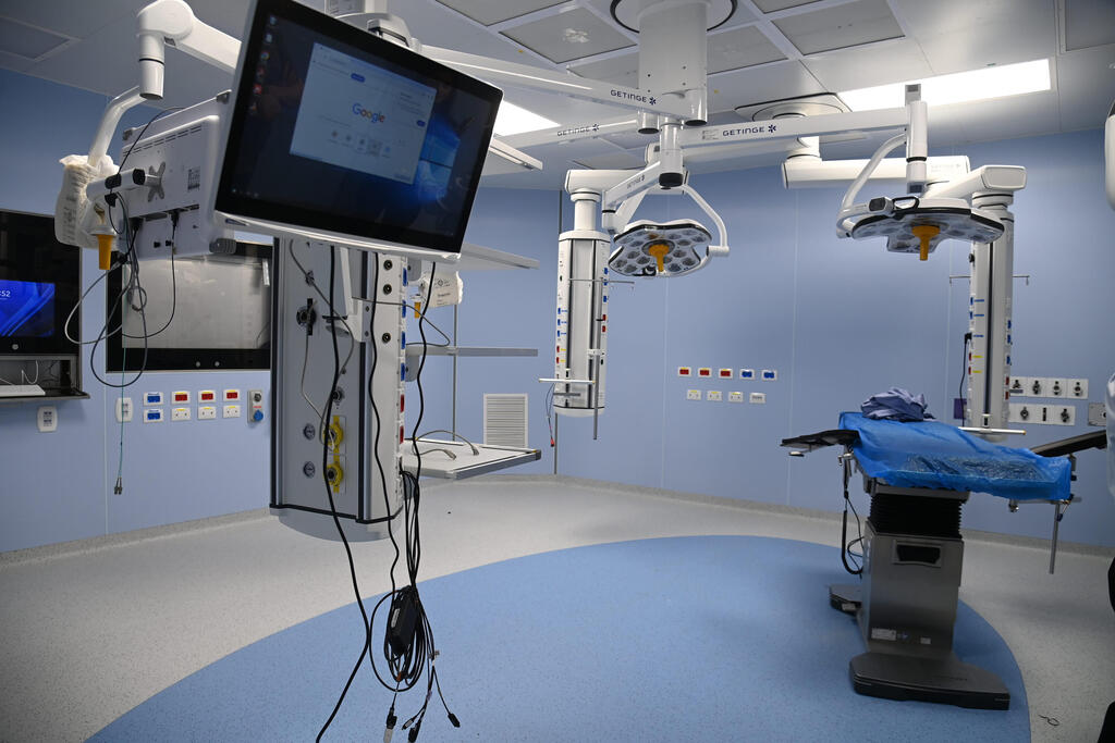 חדר ניתוח בבית החולים אסותא באר שבע