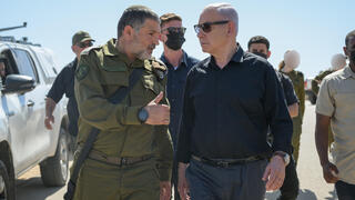 ראש הממשלה נתניהו עם האלוף זיני, ראש השב"כ החדש