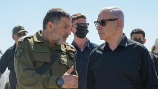 ראש הממשלה נתניהו עם האלוף זיני, ראש השב"כ החדש