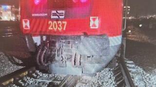הרכבת שירדה מהמסילה במתחם בלוד, 16.4.2025