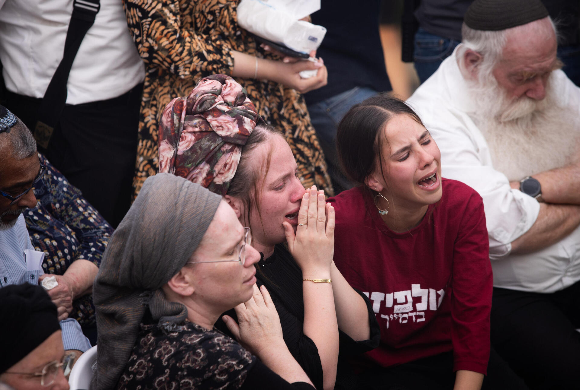 הלווייתו של יוסף יהודה חיראק ז"ל, שנפל בעזה 