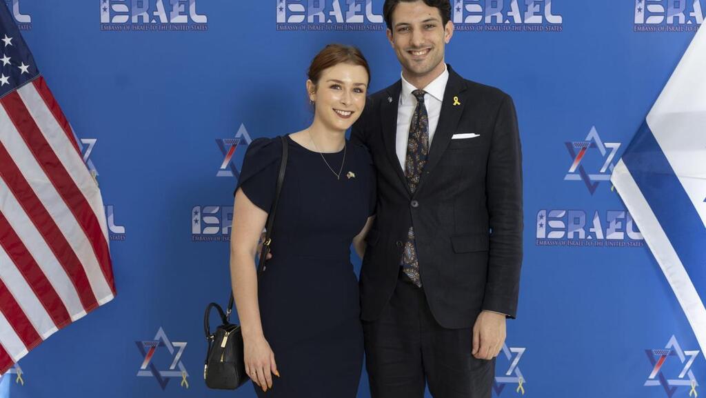 ירון לישינסקי ובת זוגתו שרה מילגרים נרצחו בפיגוע הירי בוושינגטון