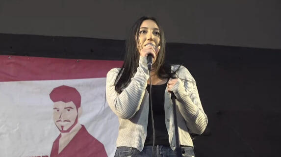 יובל רפאל שרה את שיר האירוויזיון בכיכר החטופים