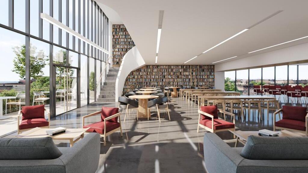 The planned Chabad girls' campus in Crown Heights, Brooklyn 
