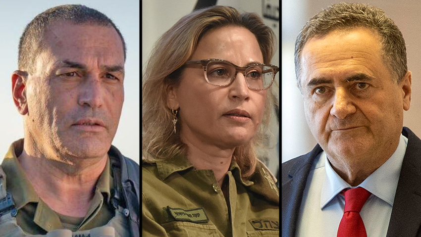  Eyal Zamir, Yifat Tomer-Yerushalmi, Israel Katz 
