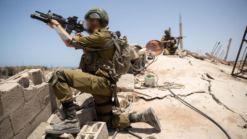תיעוד מפעילות כוחות צוות הקרב של חטיבה 401 ברצועת עזה