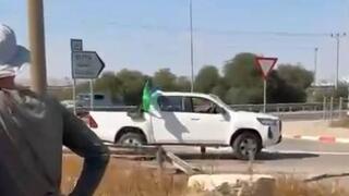 טנדר לבן בצילומי העונה החמישית של "פאודה"