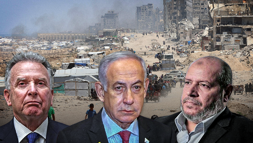 Photo: REUTERS/Nir Elias, Yariv Katz, REUTERS/Evelyn Hockstein, Omar AL-QATTAA / AFP