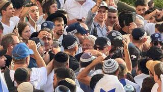 איתמר בן גביר מגיע לשער שכם