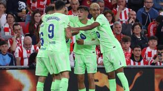 שחקני ברצלונה חותמים עונה בצורה נהדרת