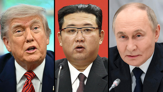 ולדימיר פוטין קים ג'ונג און דונלד טראמפ