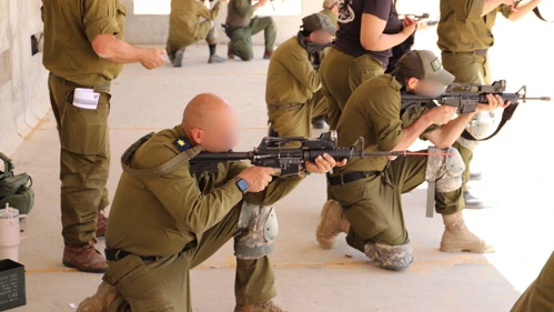 IDF 96th Division troops in training 